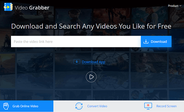 Video Grabber is one of the top free online YouTube downloaders.