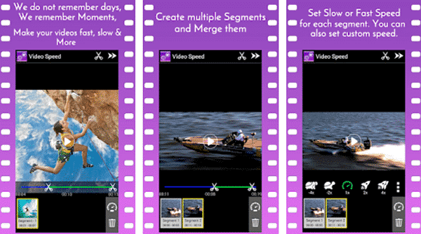 Video Speed Slow Motion & Fast is one of the top slow motion video and camera Apps for Android.