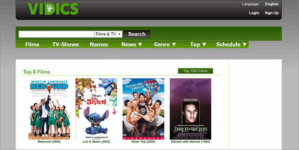 Vidics is one of the best free online movie streaming sites.