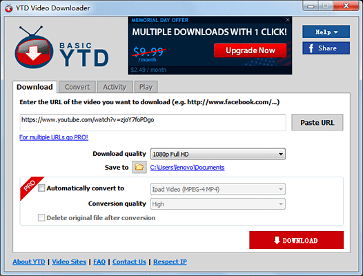 youtube download free mp3 converter