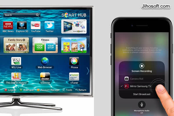 Use AirBeam TV to Mirror iPhone to Smart TV without Apple TV