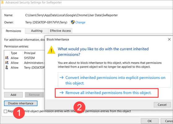 How to Block Chrome Software Reporter Tool