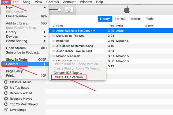 iTunes - Convert MP3 to iPhone Ringtone for Free