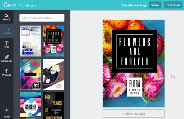 Using Canva to make your own wallpaper for your Android and iPhone.