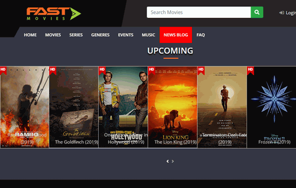 Fastmovies is a free website giving access to a large number of movies and shows all at one place.