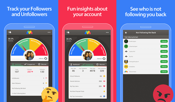 Using FollowMeter for Instagram to track your profile visitors for instagram.
