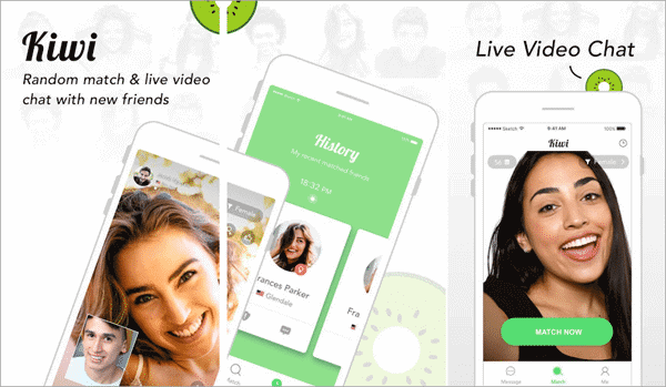 Kiwi - Live Video Chat Best Alternative Video Chat Apps like Camsurf.