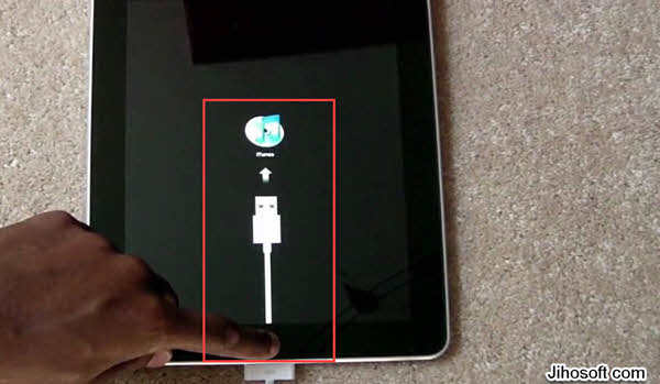 How to factory reset iPad never synced with iTunes