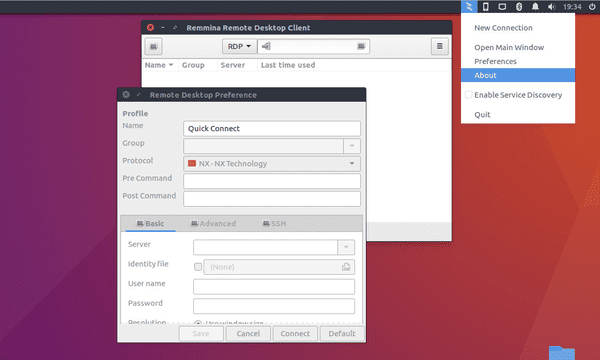 Remmina is a powerful remote desktop client available for free to be used with Linux PC.