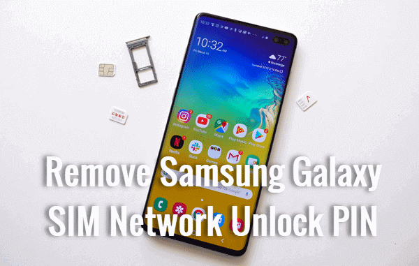 IM Network Unlock PIN from Samsung Galaxy.