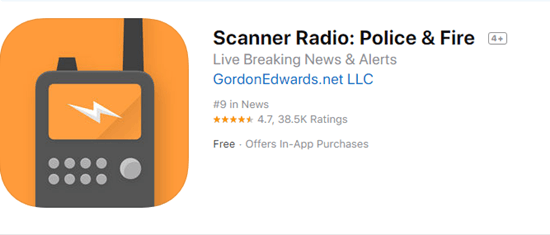 police scanner app for mac