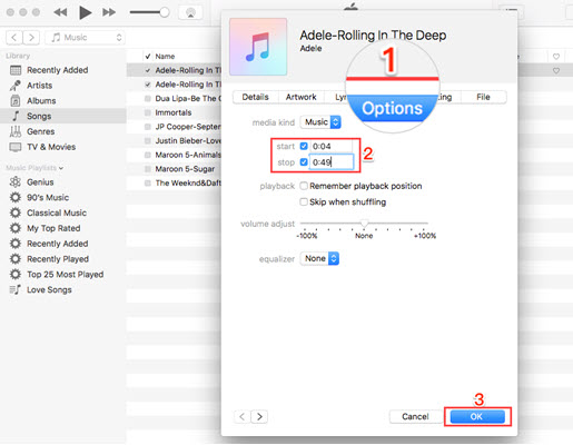 iTunes - Convert MP3 to iPhone Ringtone for Free