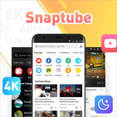 SnapTube is one of the best alternatives to TubeOffline.