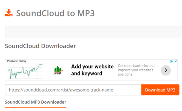 SoundCloud to MP3 is unique because it’s a downloader but also a conversion tool.