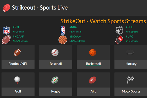 StrikeOut is a completely different alternative to Streamcomando.