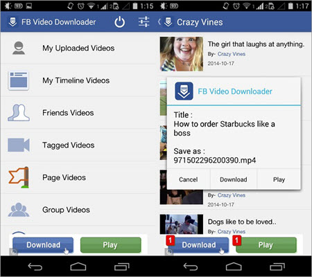 Video Downloader for Facebook is one of the best alternatives to TubeOffline.