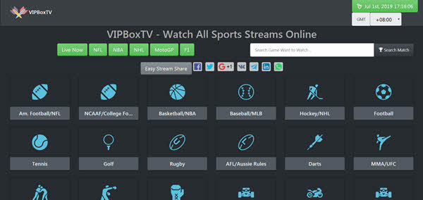 VipBoxTV is a newly-released and growing website offering all types of online sports services. 