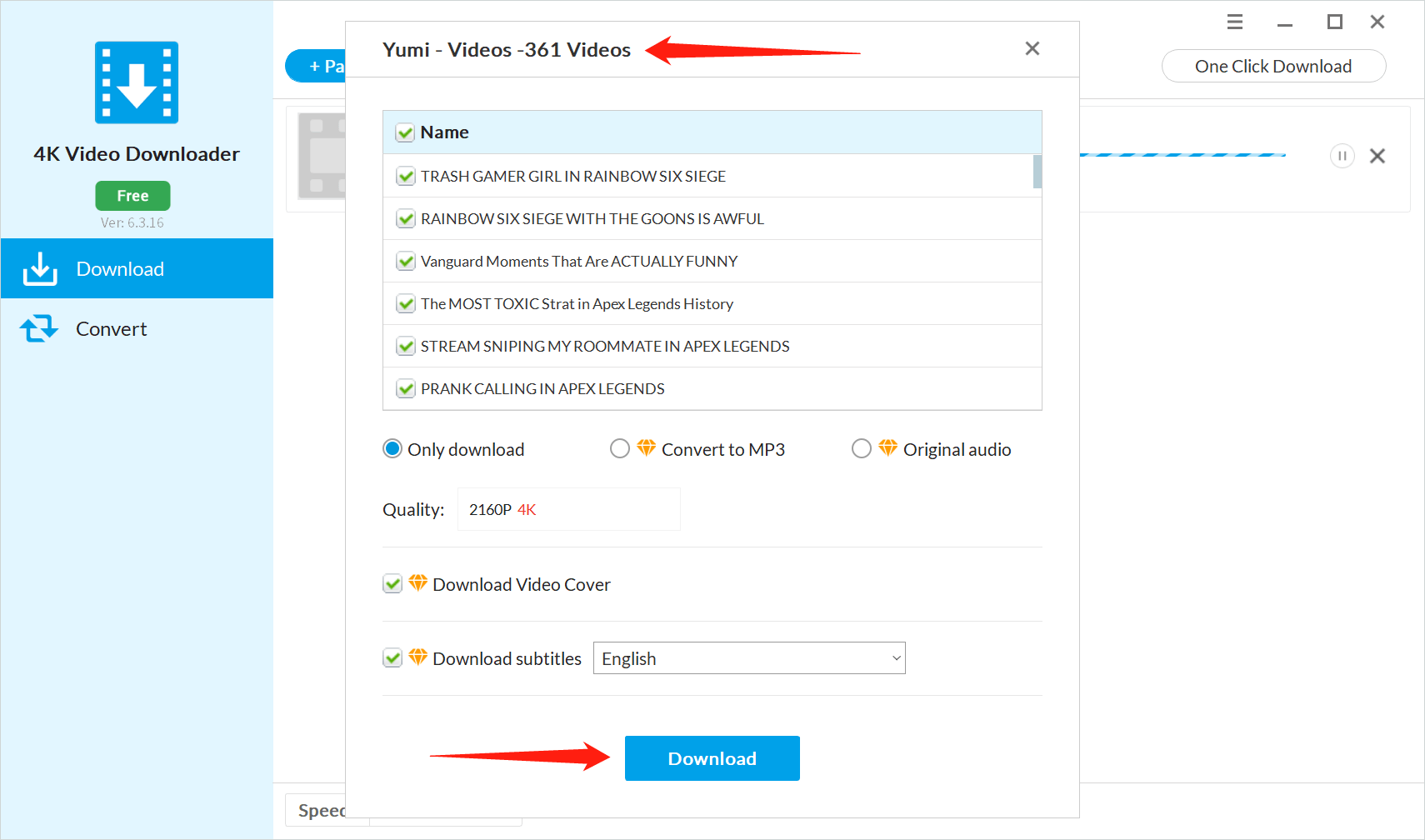 How to Download Videos to PC for Free (in Up to 4K