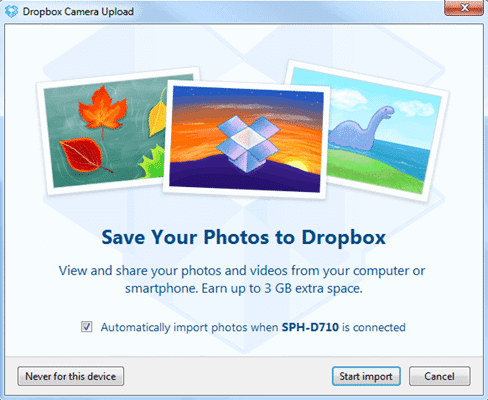 Dropbox is easy to use and offers 3GB of free storage to its users.