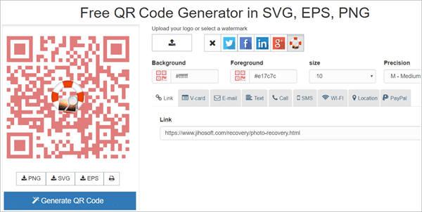 ForQRCode is undoubtedly the best choice if you are looking for a neat and hassle-free QR code generator.