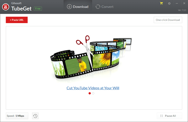 Gihosoft TubeGet is a free YouTube channel downloader that can download from a range of different websites.