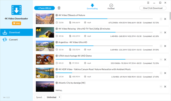 Jihosoft free video downloader to download 4K videos fro Youtube.