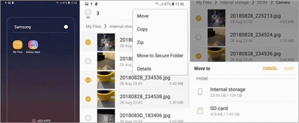 How to Move Pictures to SD card on Galaxy Phones