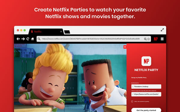 Netflix Party is a great tool that teaches you how to watch YouTube together without effort. 