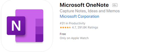 Microsoft OneNote is one of the best Note Taking Apps for iPad with Apple Pencil.