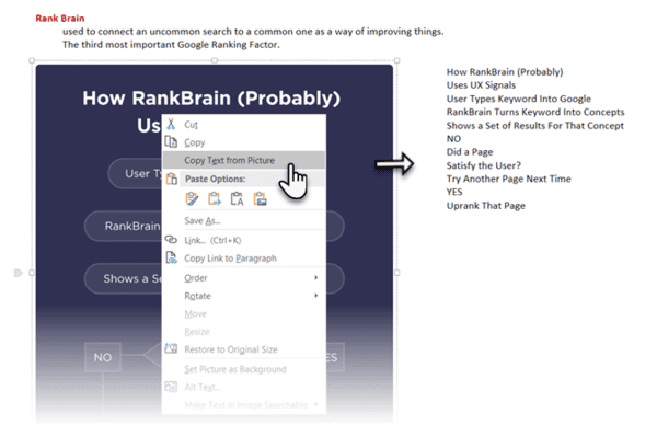 Microsoft OneNote OCR refers to the OCR feature Microsoft added to OneNote