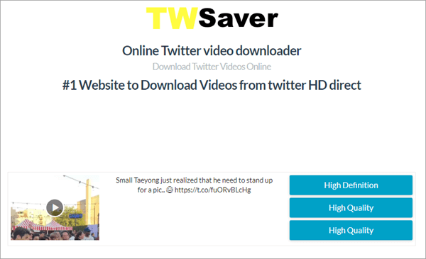 TWSaver is very interesting because it’s an online-based tool.