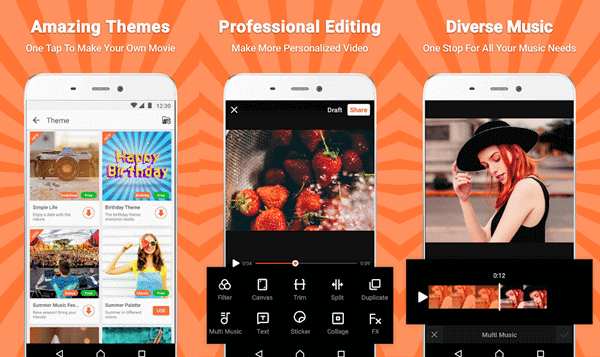 VivaVideo is the best photo video maker app for Android and iPhone