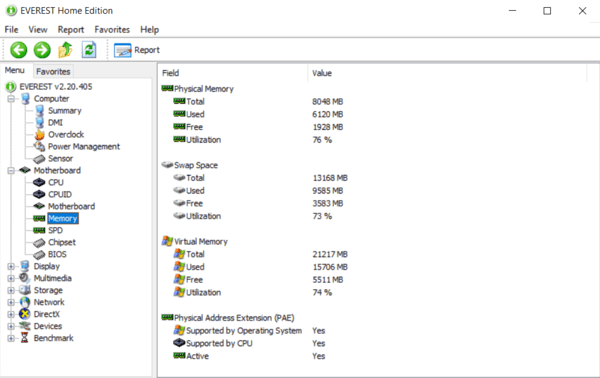 The Everest Home edition requires no major installation since the tool can downloaded in ZIP format.