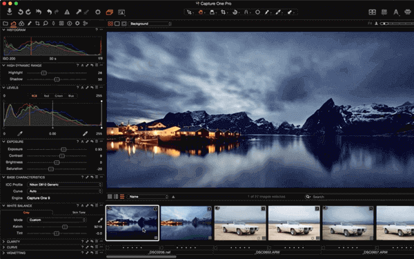 Capture One is the software for Mac users who are willing to have a photo management software