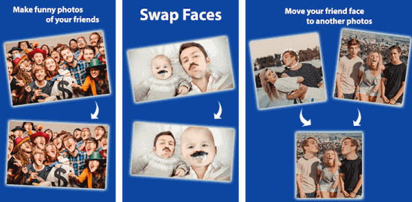 Cupace is another Android face swap app