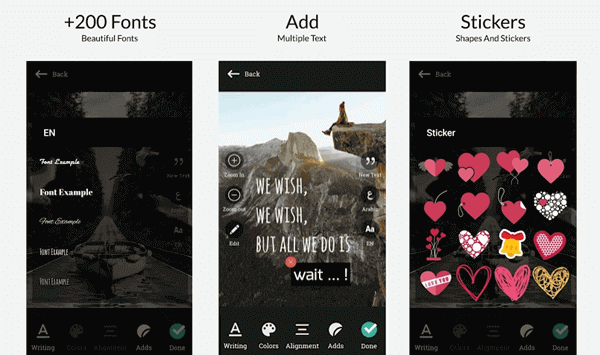 Everyone who uses this Font editor app can be a font master