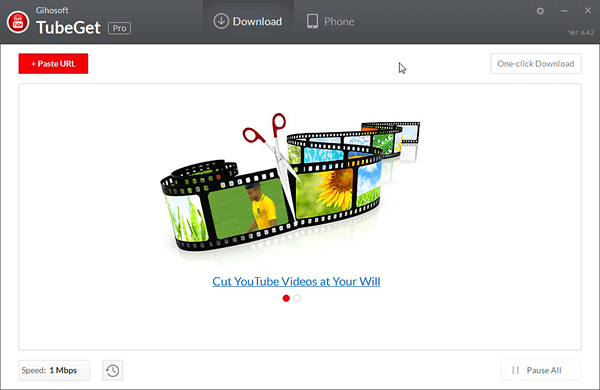 Gihosoft TubeGet is a desktop-based 4K video downloader