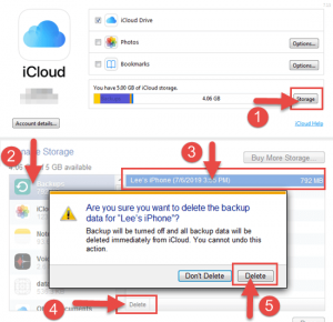 How to Delete iCloud Backup to Free Up iCloud Storage Space