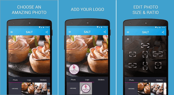 Salt might be a bit confusing but this app was among the most popular text on photo apps last year.