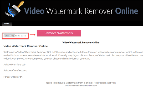 Apowersoft Online Watermark Remover