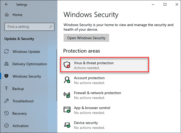 How to Turn off Windows Defender Temporarily