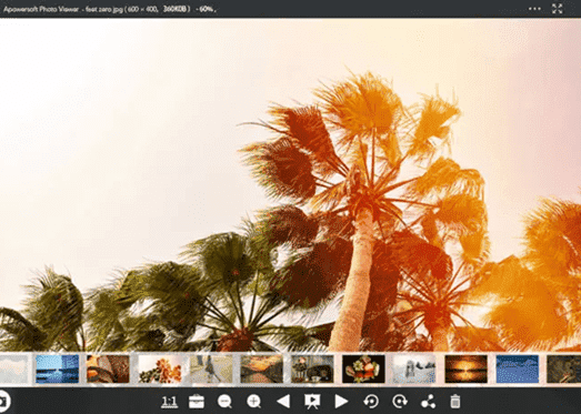 Apowersoft Photo Viewer is no doubt one of the best photo viewers for Windows 10.