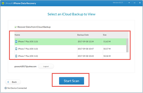 How to Restore Only Contacts from iPhone Backup in iCloud