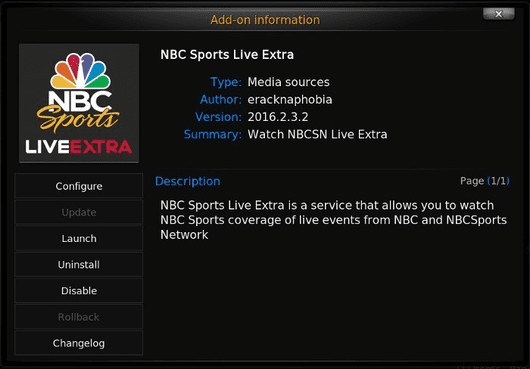NBC Sports Live Extra service allows the users to watch NBC Sports coverage of popular sports leagues like Golf, NASCAR, NFL, and Football, etc.