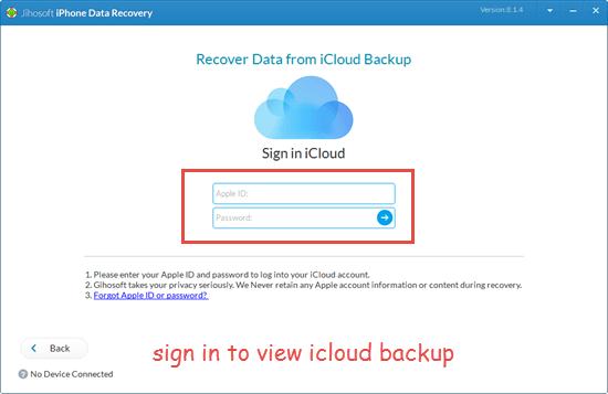 Retrieve Deleted Videos from iCloud Backup