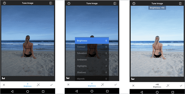 How to edit dark photos with Snapseed