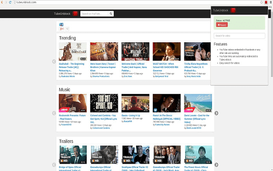TubeUnblock is yet another awe-inspiring tool for the users