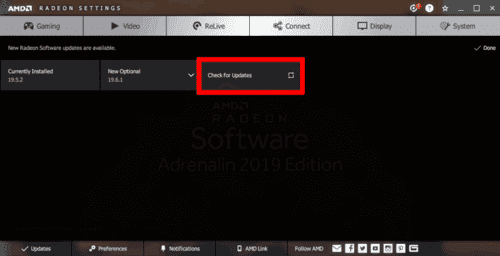 amd radeon settings no amd graphics driver is installed