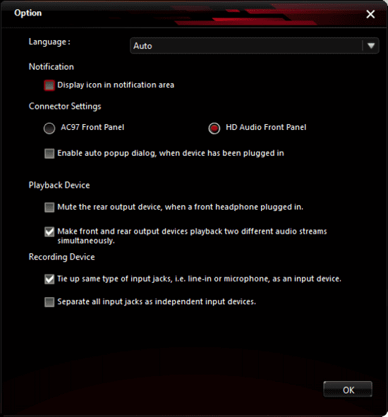 realtek hd audio manager asus separate output realtek hd audio manager asus separate output