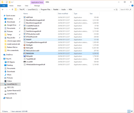 download realtek hd audio manager